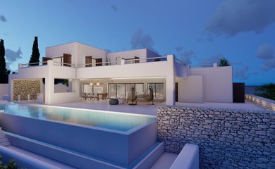 Design-Villen zum kauf in Moraira / Spanien